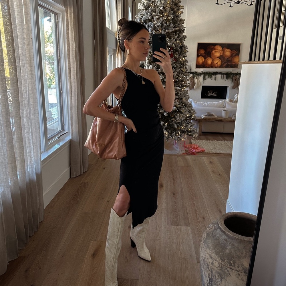 LNA one shoulder dress